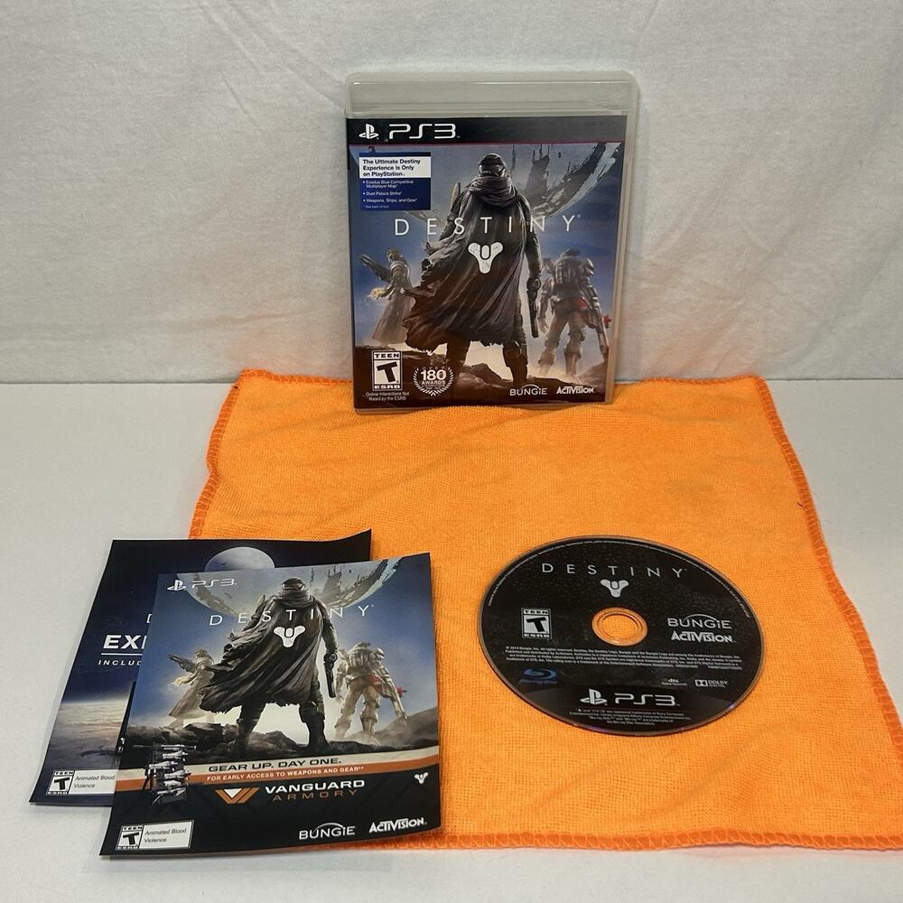 Destiny PlayStation 3 PS3 Great Condition Tested